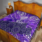 Hobart Hurricanes Quilt Graffiti Urban Aboriginal Dot Abstract Design