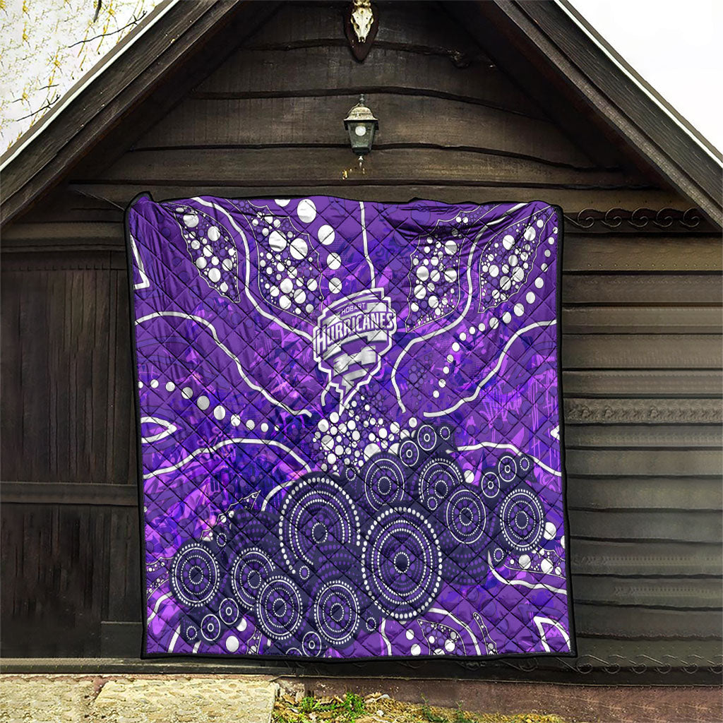 Hobart Hurricanes Quilt Graffiti Urban Aboriginal Dot Abstract Design
