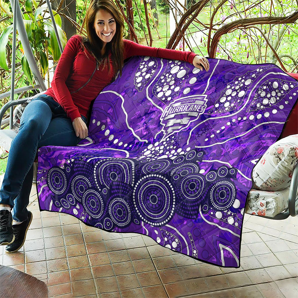 Hobart Hurricanes Quilt Graffiti Urban Aboriginal Dot Abstract Design