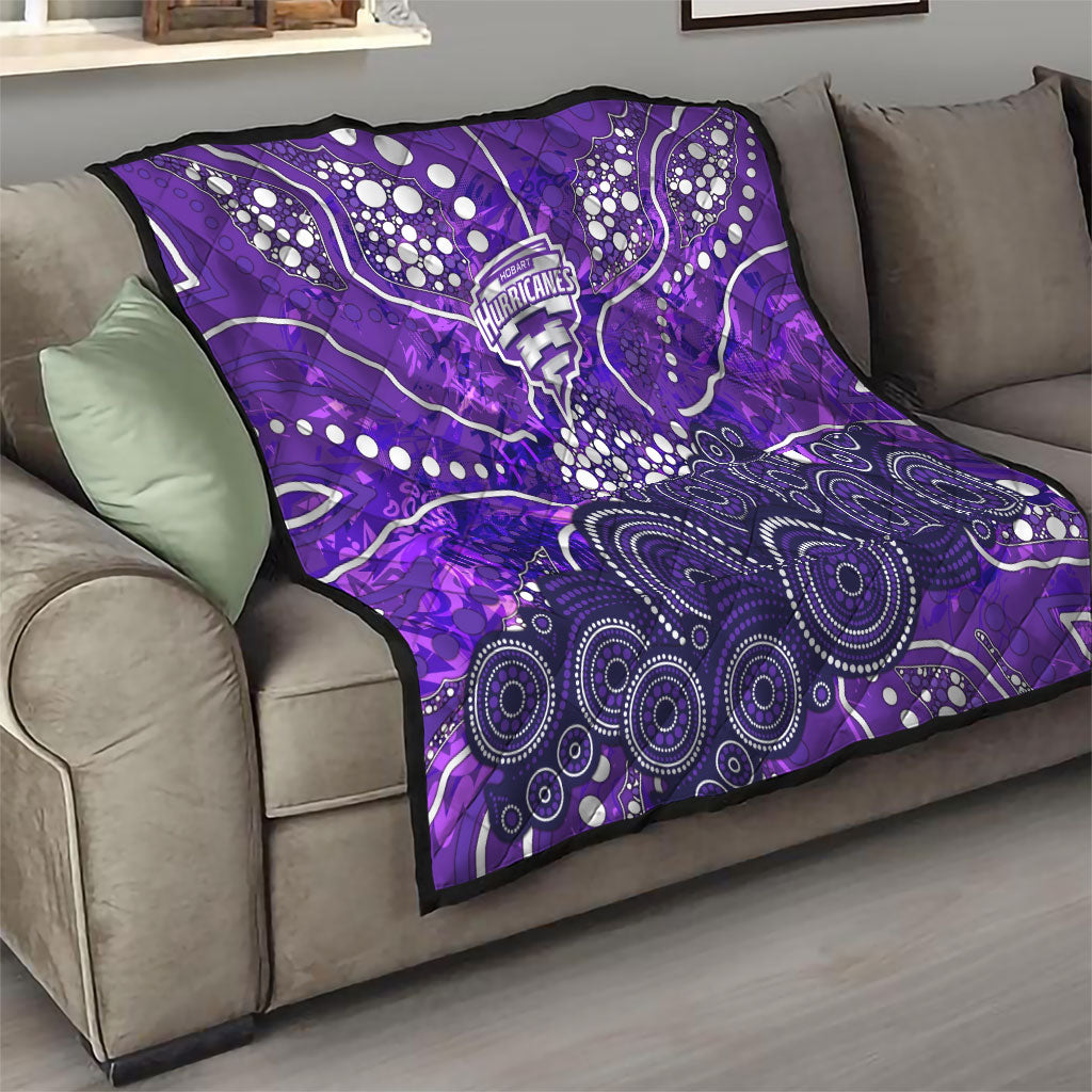 Hobart Hurricanes Quilt Graffiti Urban Aboriginal Dot Abstract Design