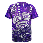 Hobart Hurricanes Rugby Jersey Graffiti Urban Aboriginal Dot Abstract Design