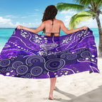 Hobart Hurricanes Sarong Graffiti Urban Aboriginal Dot Abstract Design