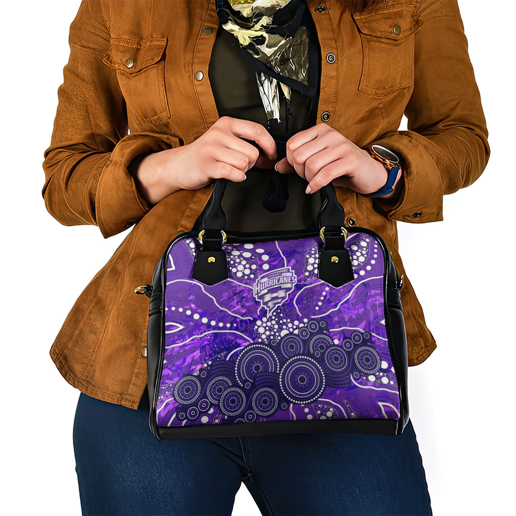 Hobart Hurricanes Shoulder Handbag Graffiti Urban Aboriginal Dot Abstract Design