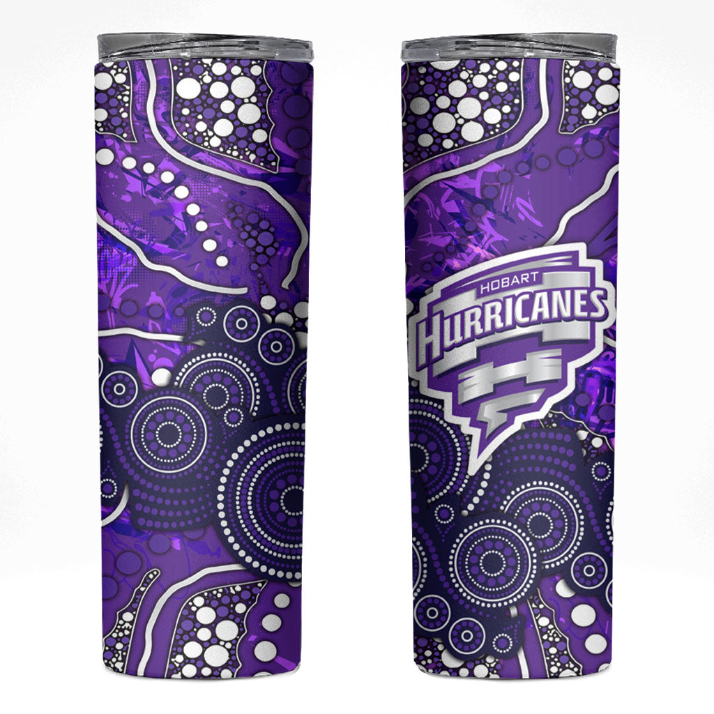 Hobart Hurricanes Skinny Tumbler Graffiti Urban Aboriginal Dot Abstract Design