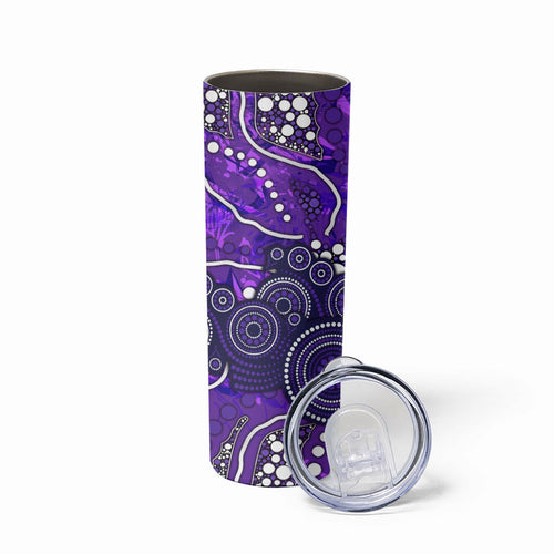 Hobart Hurricanes Skinny Tumbler Graffiti Urban Aboriginal Dot Abstract Design
