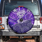 Hobart Hurricanes Spare Tire Cover Graffiti Urban Aboriginal Dot Abstract Design