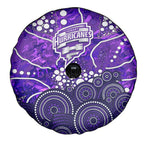 Hobart Hurricanes Spare Tire Cover Graffiti Urban Aboriginal Dot Abstract Design