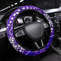 Hobart Hurricanes Steering Wheel Cover Graffiti Urban Aboriginal Dot Abstract Design