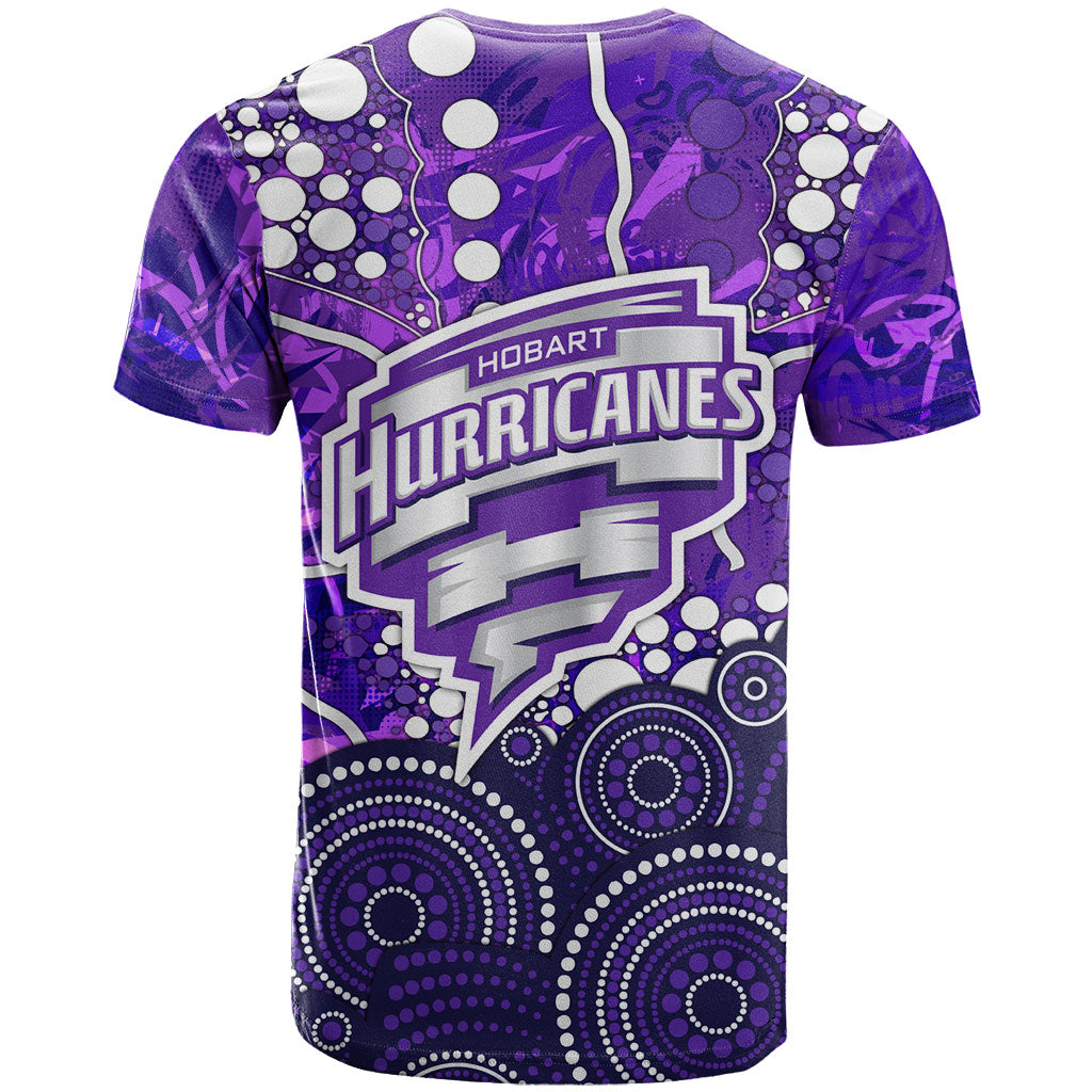 Hobart Hurricanes T Shirt Graffiti Urban Aboriginal Dot Abstract Design