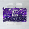Hobart Hurricanes Tablecloth Graffiti Urban Aboriginal Dot Abstract Design