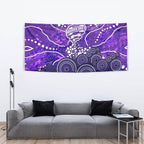 Hobart Hurricanes Tapestry Graffiti Urban Aboriginal Dot Abstract Design