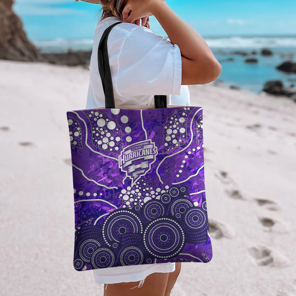 Hobart Hurricanes Tote Bag Graffiti Urban Aboriginal Dot Abstract Design