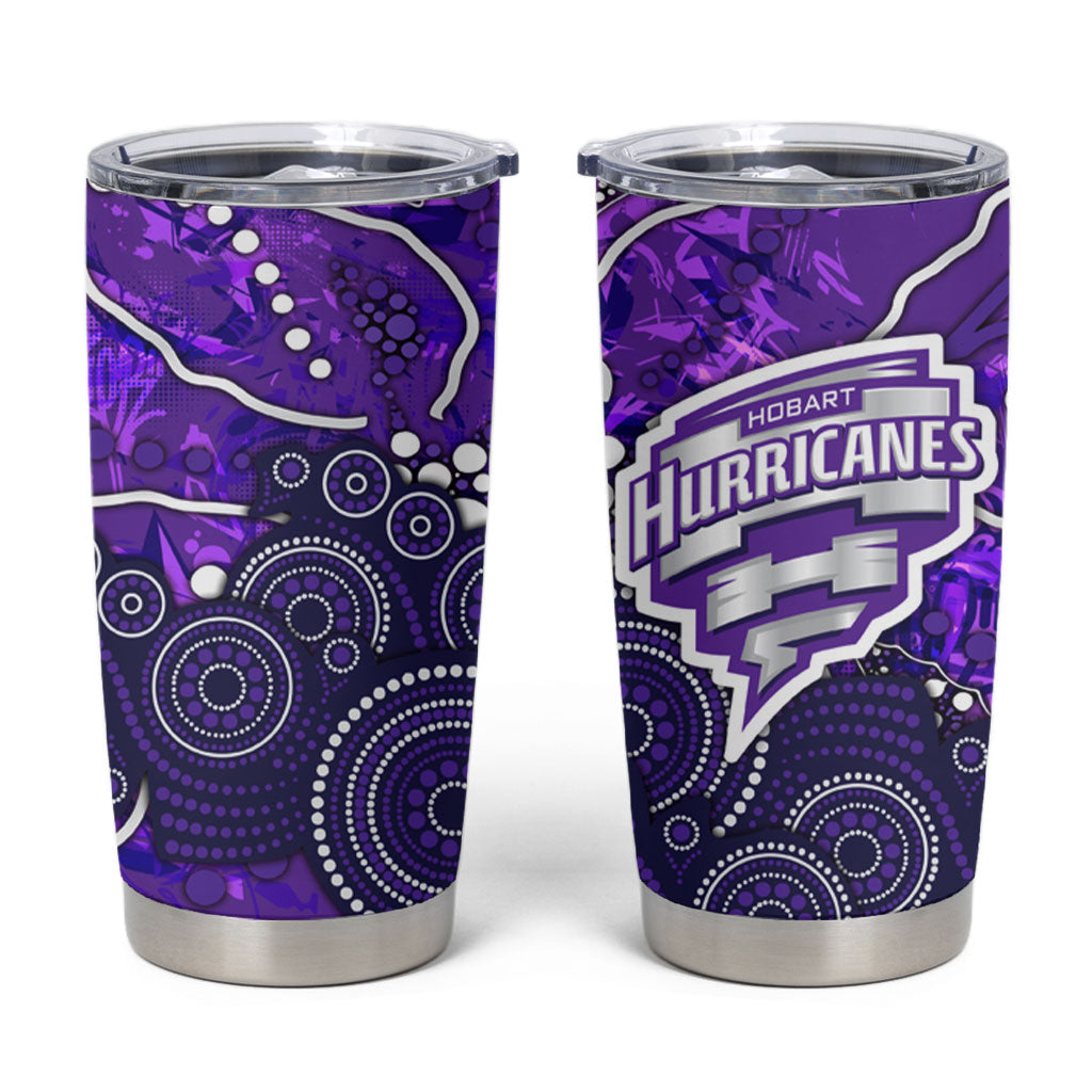 Hobart Hurricanes Tumbler Cup Graffiti Urban Aboriginal Dot Abstract Design