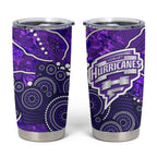 Hobart Hurricanes Tumbler Cup Graffiti Urban Aboriginal Dot Abstract Design