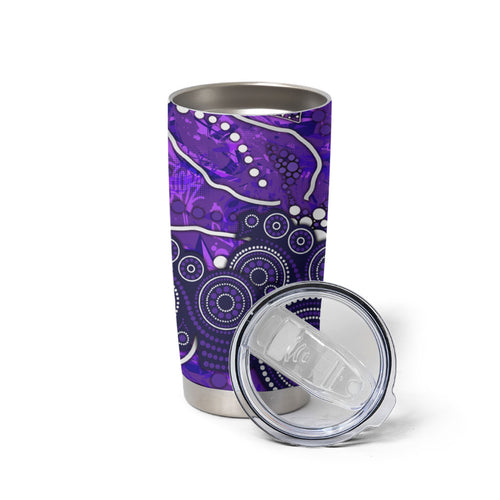 Hobart Hurricanes Tumbler Cup Graffiti Urban Aboriginal Dot Abstract Design