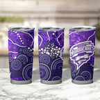 Hobart Hurricanes Tumbler Cup Graffiti Urban Aboriginal Dot Abstract Design