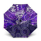 Hobart Hurricanes Umbrella Graffiti Urban Aboriginal Dot Abstract Design