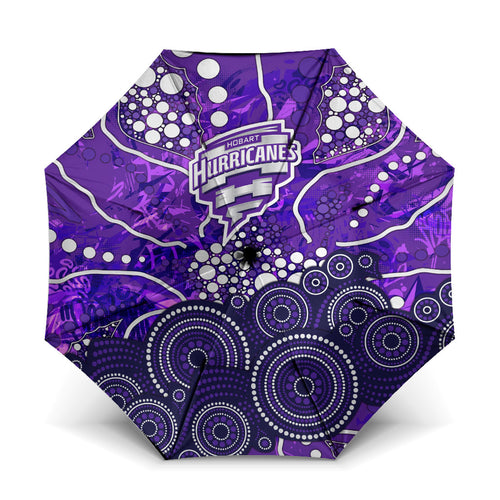 Hobart Hurricanes Umbrella Graffiti Urban Aboriginal Dot Abstract Design