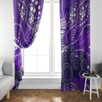 Hobart Hurricanes Window Curtain Graffiti Urban Aboriginal Dot Abstract Design