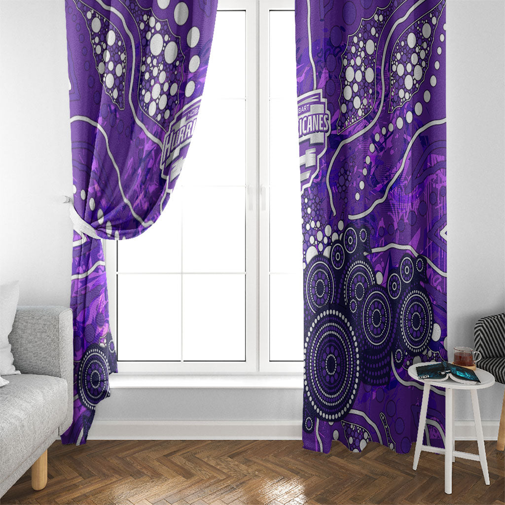 Hobart Hurricanes Window Curtain Graffiti Urban Aboriginal Dot Abstract Design