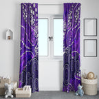 Hobart Hurricanes Window Curtain Graffiti Urban Aboriginal Dot Abstract Design