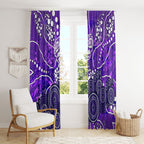 Hobart Hurricanes Window Curtain Graffiti Urban Aboriginal Dot Abstract Design
