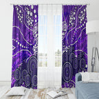 Hobart Hurricanes Window Curtain Graffiti Urban Aboriginal Dot Abstract Design