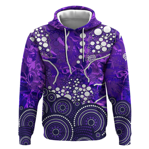 Hobart Hurricanes Zip Hoodie Graffiti Urban Aboriginal Dot Abstract Design