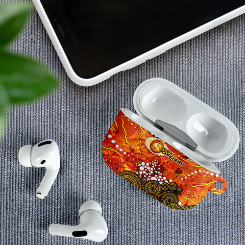 Perth Scorchers AirPods Case Graffiti Urban Aboriginal Dot Abstract Design