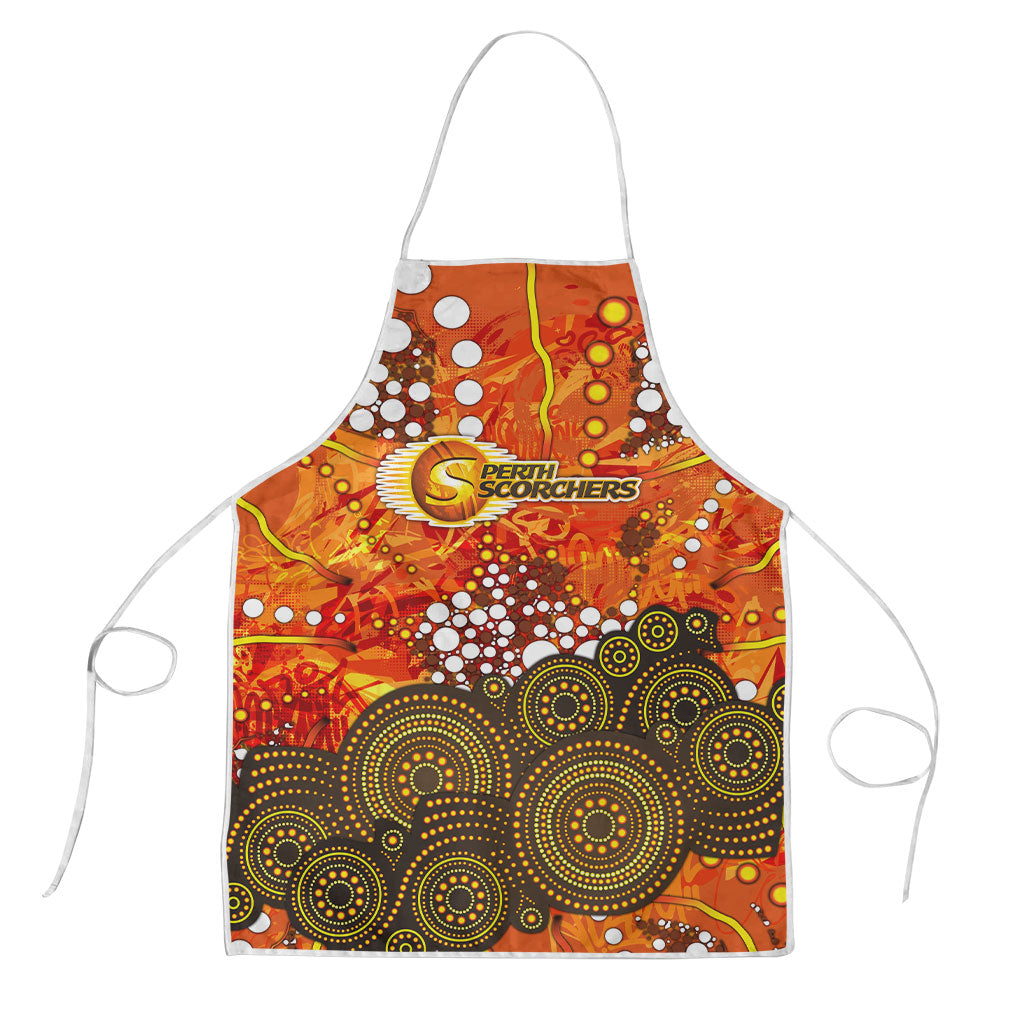 Perth Scorchers Apron Graffiti Urban Aboriginal Dot Abstract Design