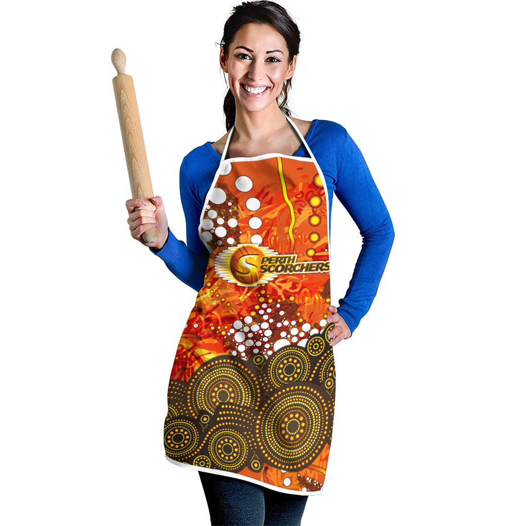Perth Scorchers Apron Graffiti Urban Aboriginal Dot Abstract Design