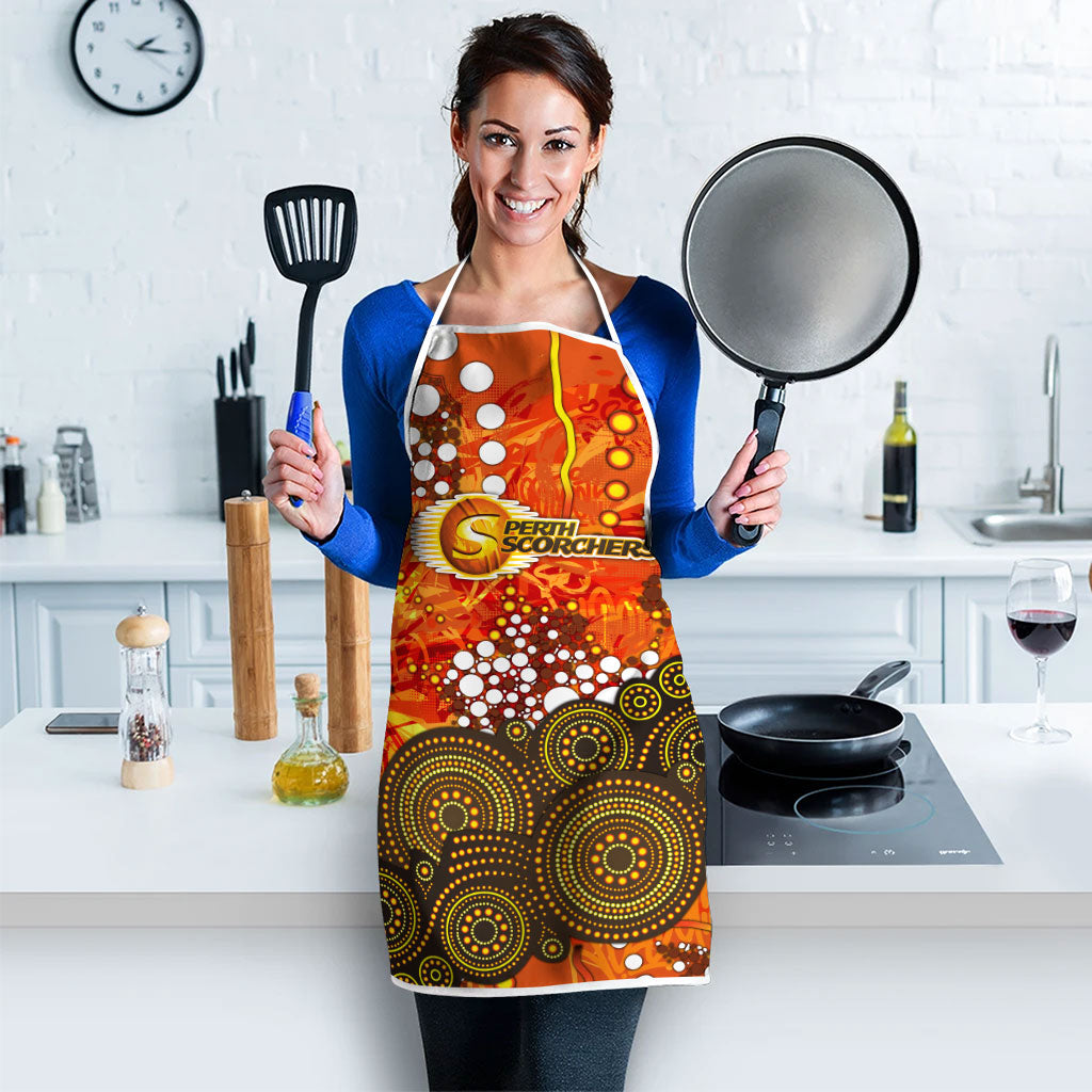 Perth Scorchers Apron Graffiti Urban Aboriginal Dot Abstract Design