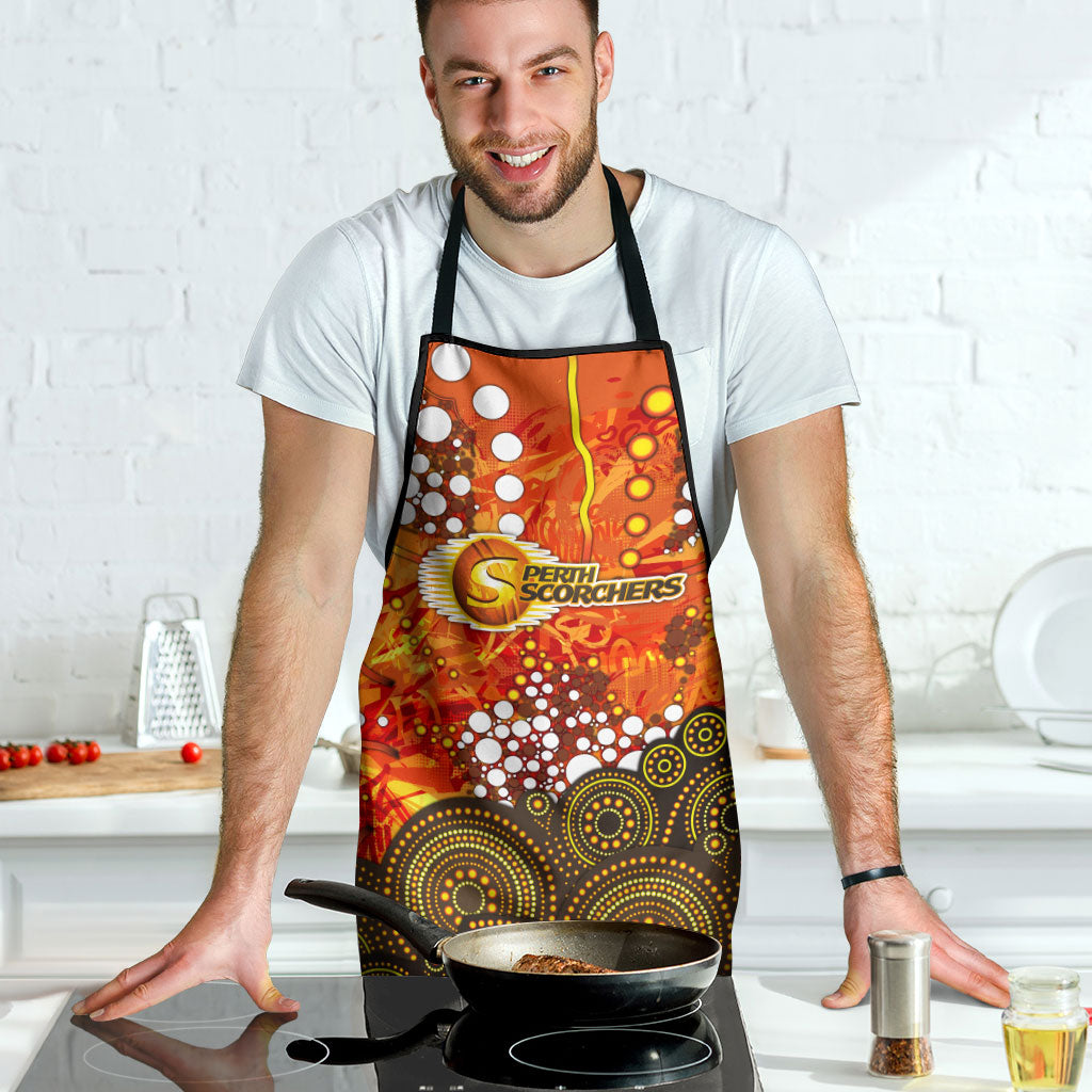 Perth Scorchers Apron Graffiti Urban Aboriginal Dot Abstract Design