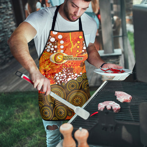 Perth Scorchers Apron Graffiti Urban Aboriginal Dot Abstract Design