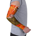 Perth Scorchers Arm Sleeves Graffiti Urban Aboriginal Dot Abstract Design
