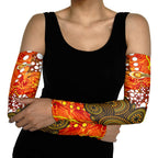 Perth Scorchers Arm Sleeves Graffiti Urban Aboriginal Dot Abstract Design
