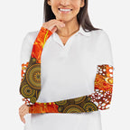 Perth Scorchers Arm Sleeves Graffiti Urban Aboriginal Dot Abstract Design