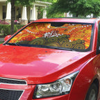 Perth Scorchers Auto Sun Shade Graffiti Urban Aboriginal Dot Abstract Design
