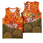 Perth Scorchers Basketball Jersey Graffiti Urban Aboriginal Dot Abstract Design