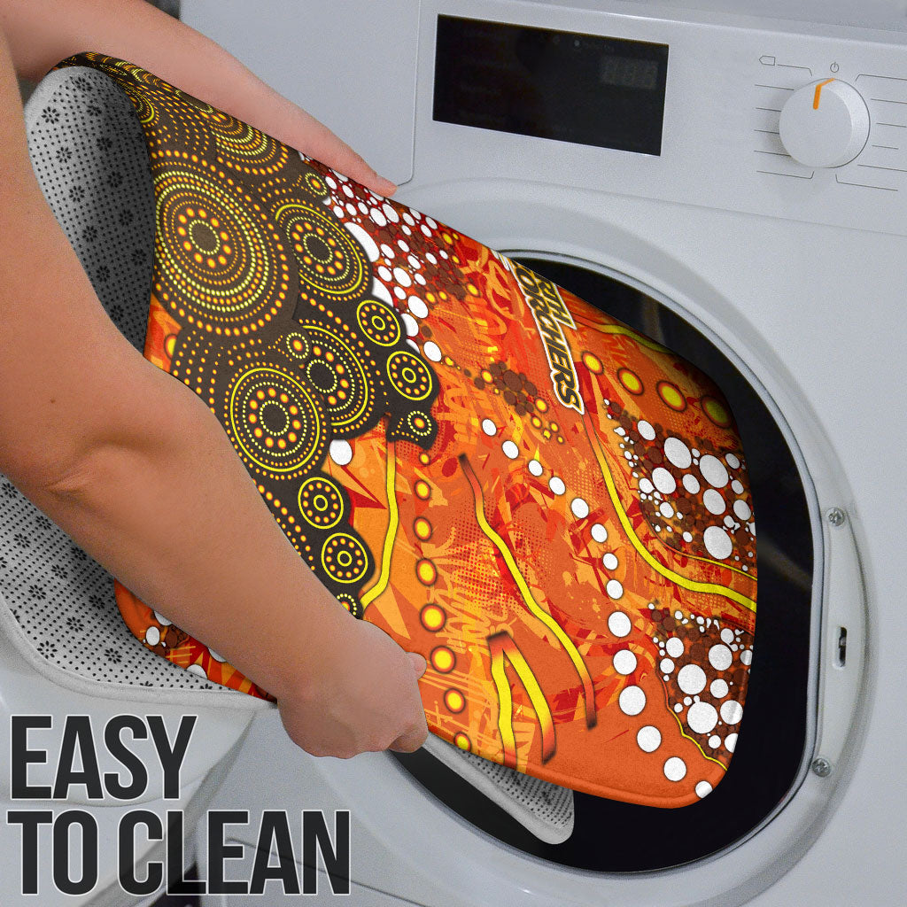 Perth Scorchers Bathroom Set Graffiti Urban Aboriginal Dot Abstract Design