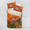 Perth Scorchers Bedding Set Graffiti Urban Aboriginal Dot Abstract Design