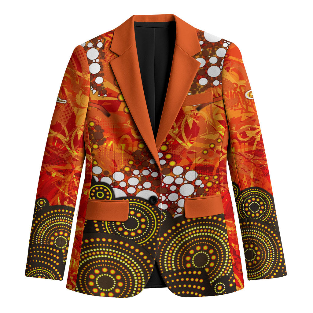 Perth Scorchers Blazer Graffiti Urban Aboriginal Dot Abstract Design