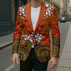 Perth Scorchers Blazer Graffiti Urban Aboriginal Dot Abstract Design