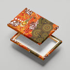 Perth Scorchers Canvas Wall Art Graffiti Urban Aboriginal Dot Abstract Design