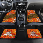 Perth Scorchers Car Mats Graffiti Urban Aboriginal Dot Abstract Design