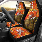 Perth Scorchers Car Seat Cover Graffiti Urban Aboriginal Dot Abstract Design