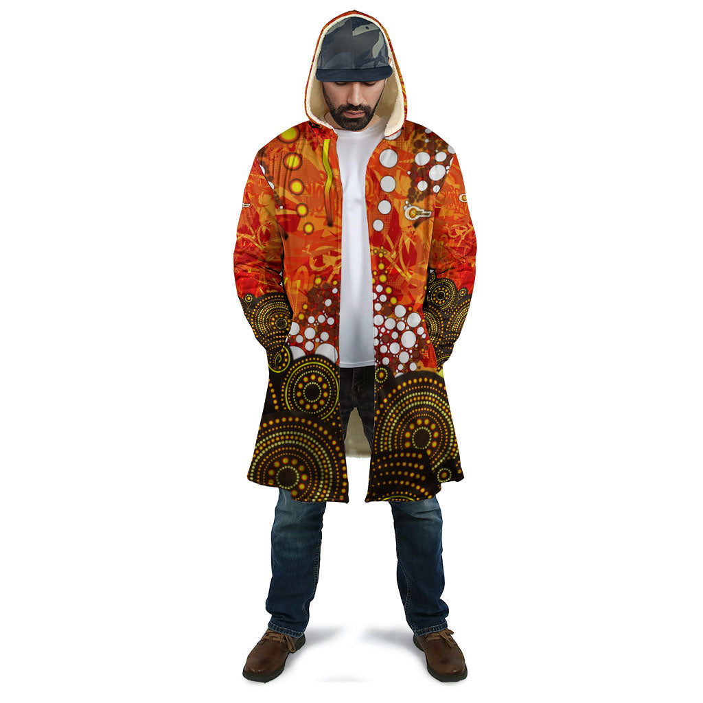 Perth Scorchers Cloak Graffiti Urban Aboriginal Dot Abstract Design