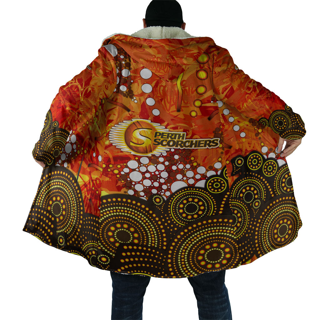 Perth Scorchers Cloak Graffiti Urban Aboriginal Dot Abstract Design