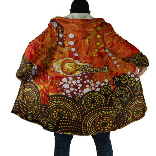 Perth Scorchers Cloak Graffiti Urban Aboriginal Dot Abstract Design
