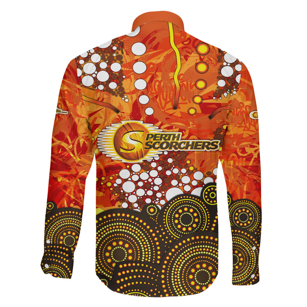 Perth Scorchers Family Matching Summer Maxi Dress and Hawaiian Shirt Graffiti Urban Aboriginal Dot Abstract Design
